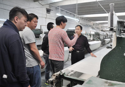 South Korea Buyer Visit Factory