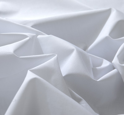 180T 30*30 110*70 tela de sábana de hotel lisa de algodón polivinílico